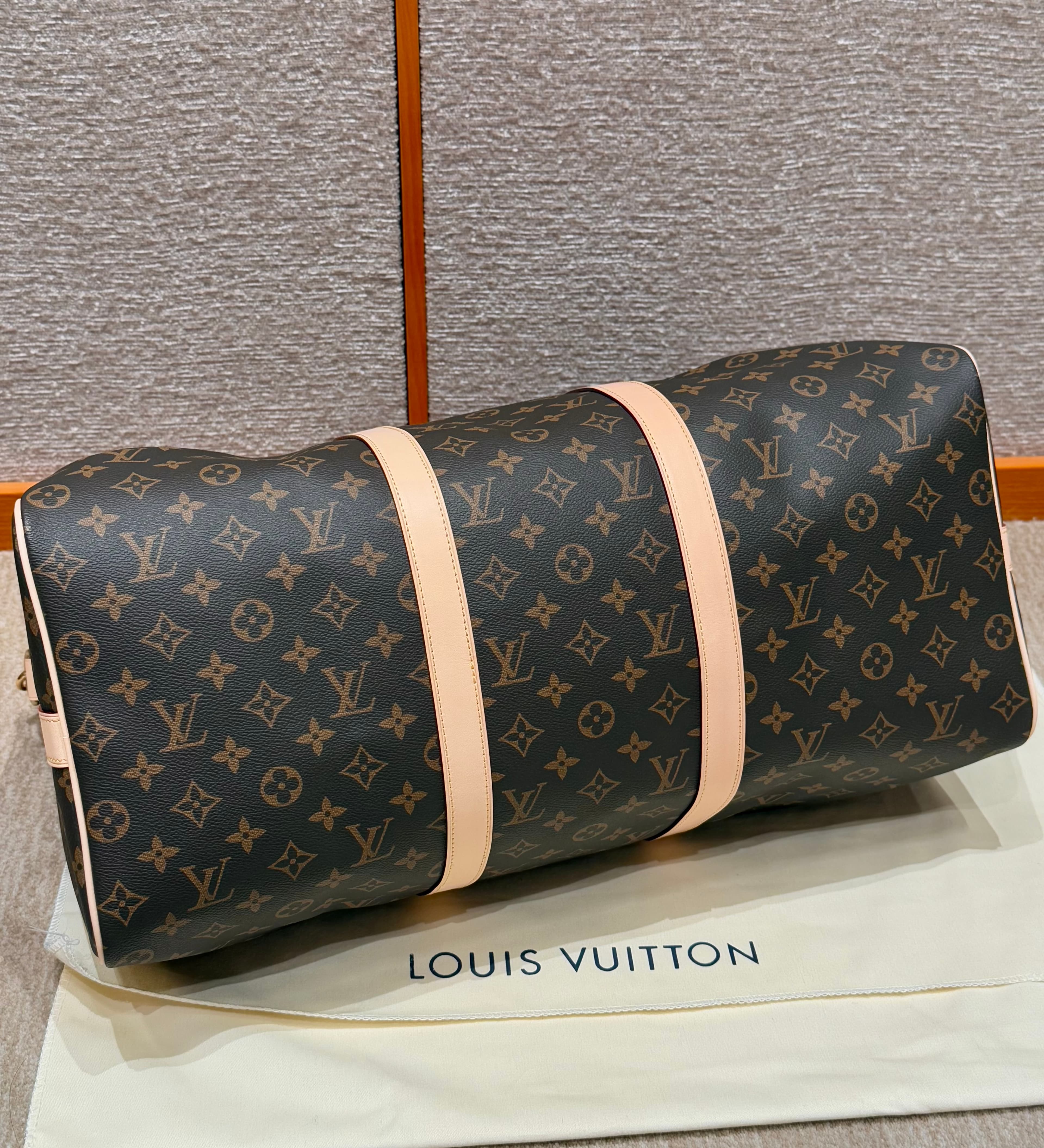 루이비통 키폴 반돌리에르 50 Keepall Bandoulière 50 모노그램 브라운