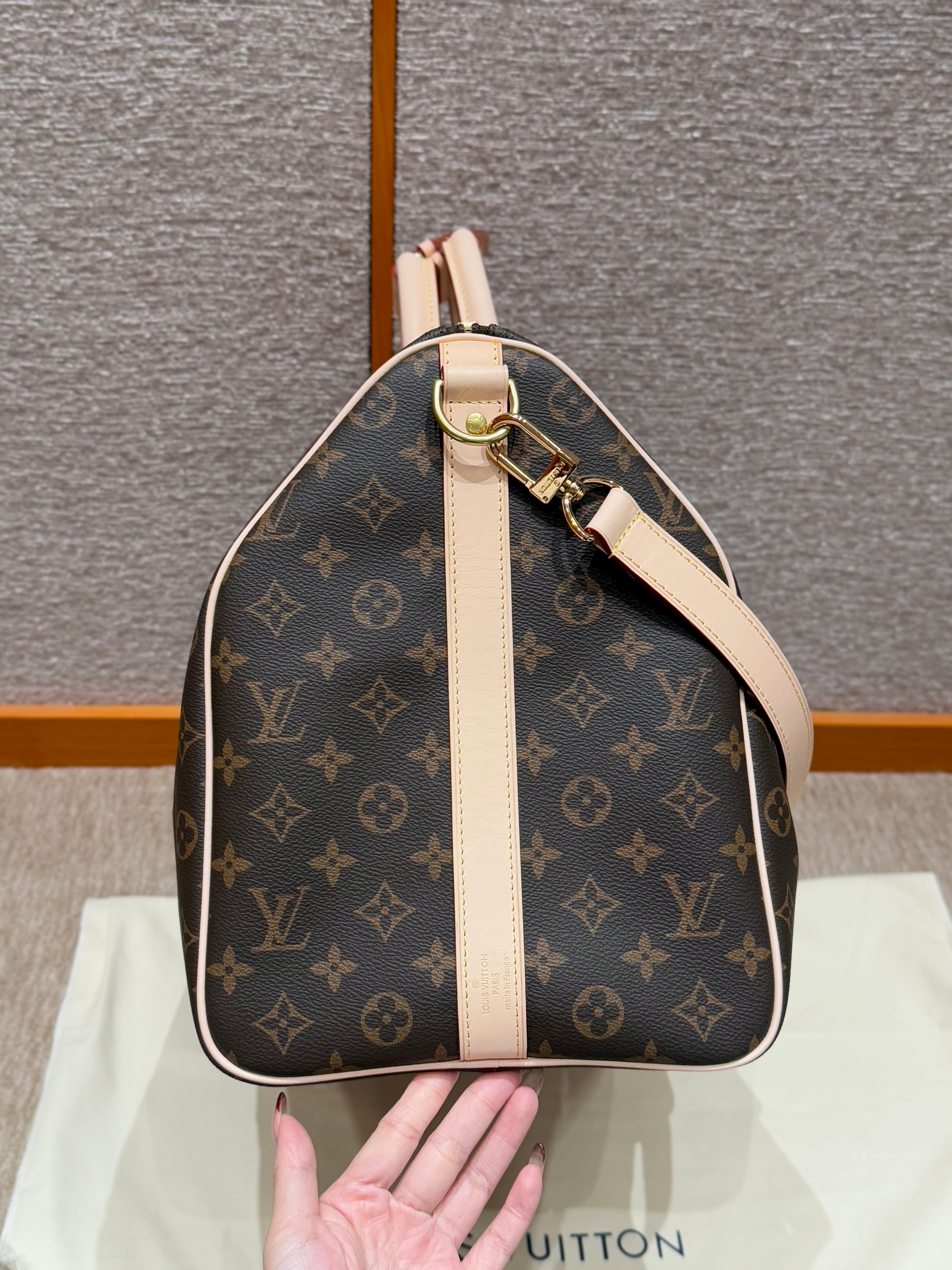 루이비통 키폴 반돌리에르 50 Keepall Bandoulière 50 모노그램 브라운