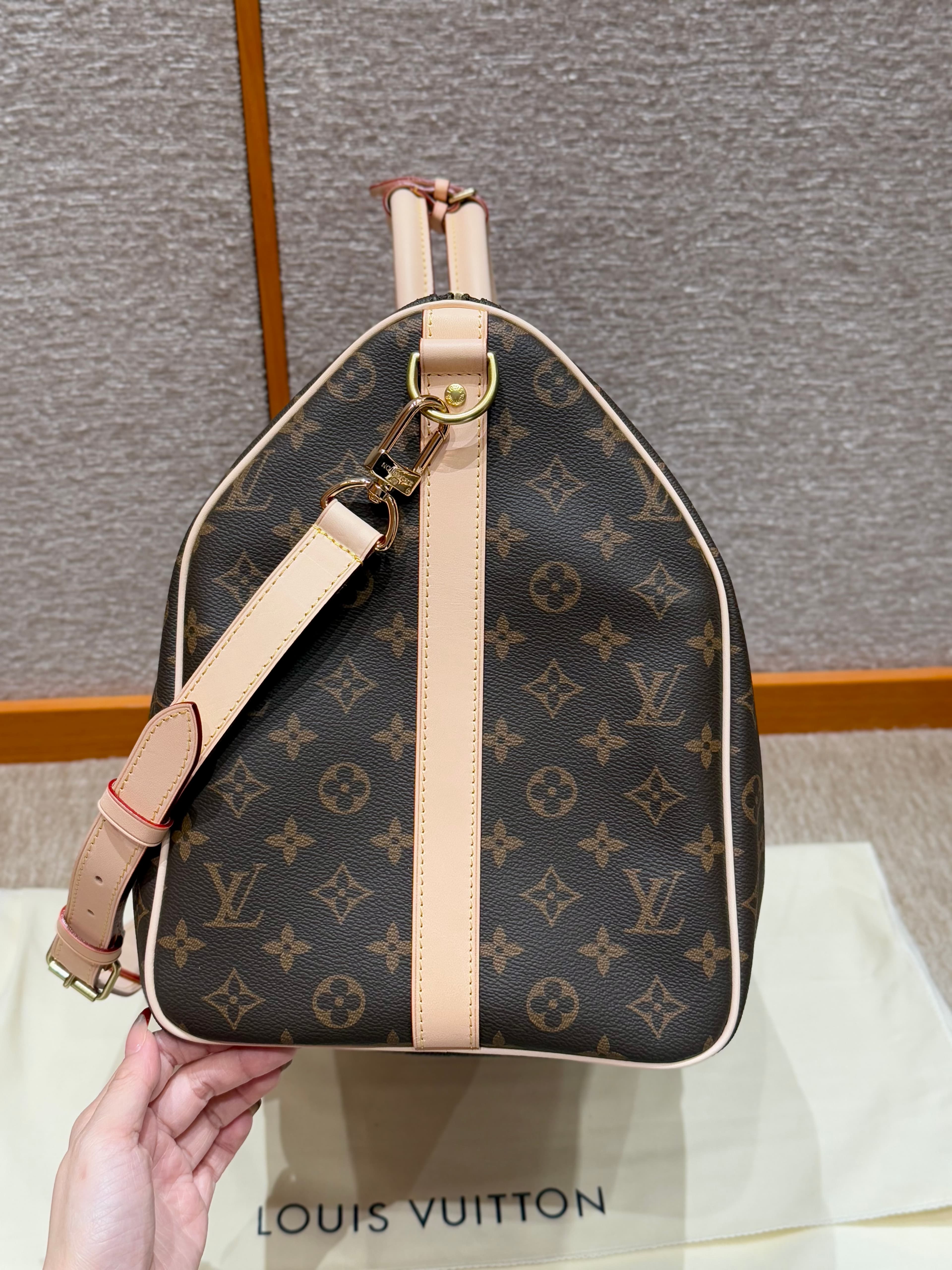 루이비통 키폴 반돌리에르 50 Keepall Bandoulière 50 모노그램 브라운