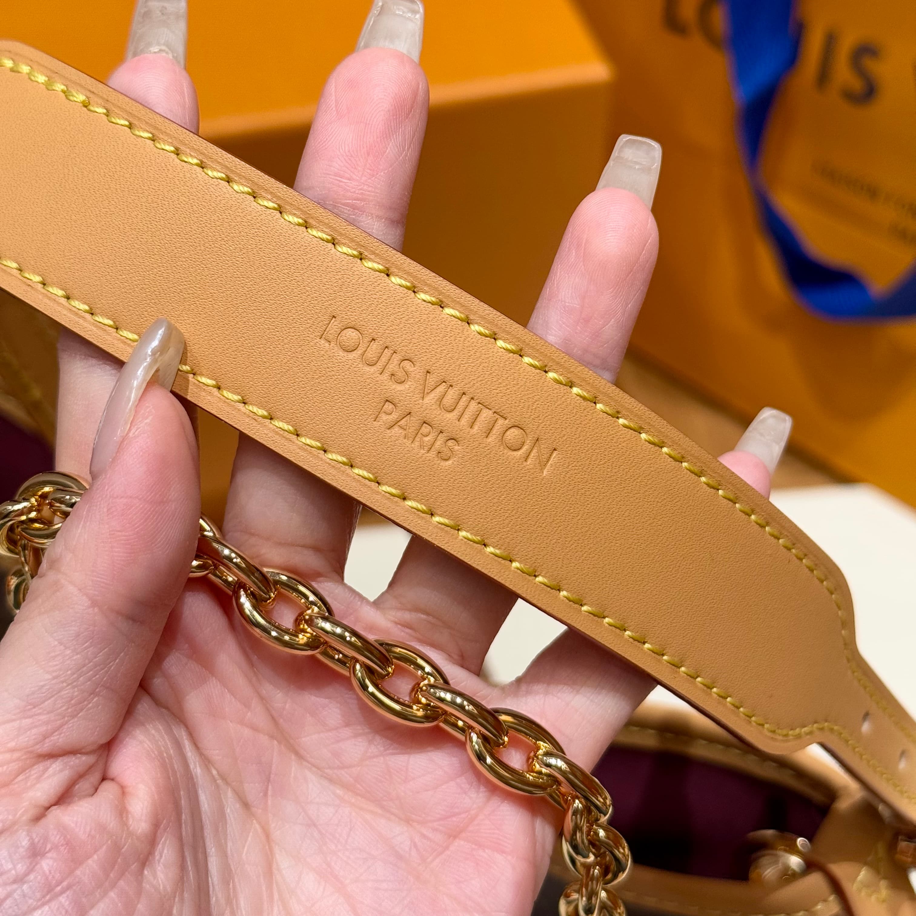 루이비통 캐리올 BB Carryall BB 모노그램 브라운(체인 스트랩)