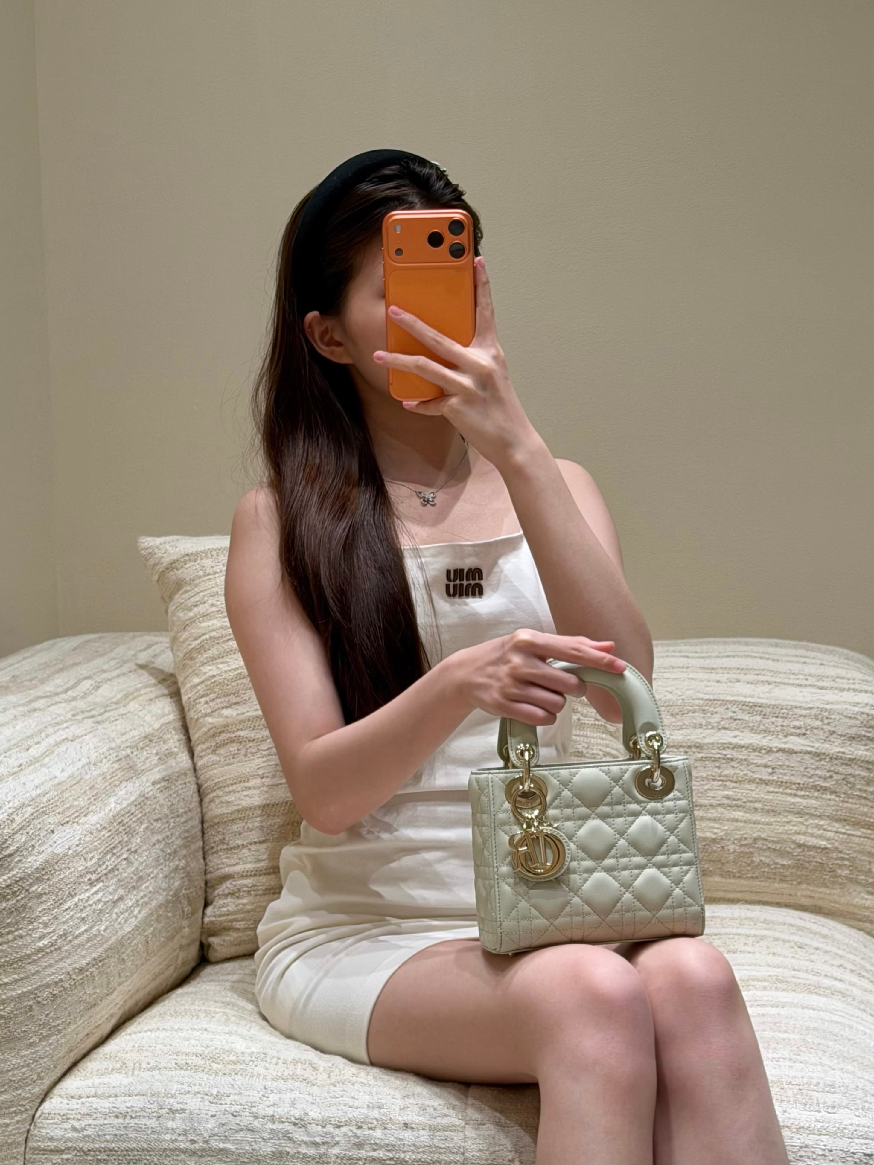 디올 레이디 디 휠 3부작 화이트
