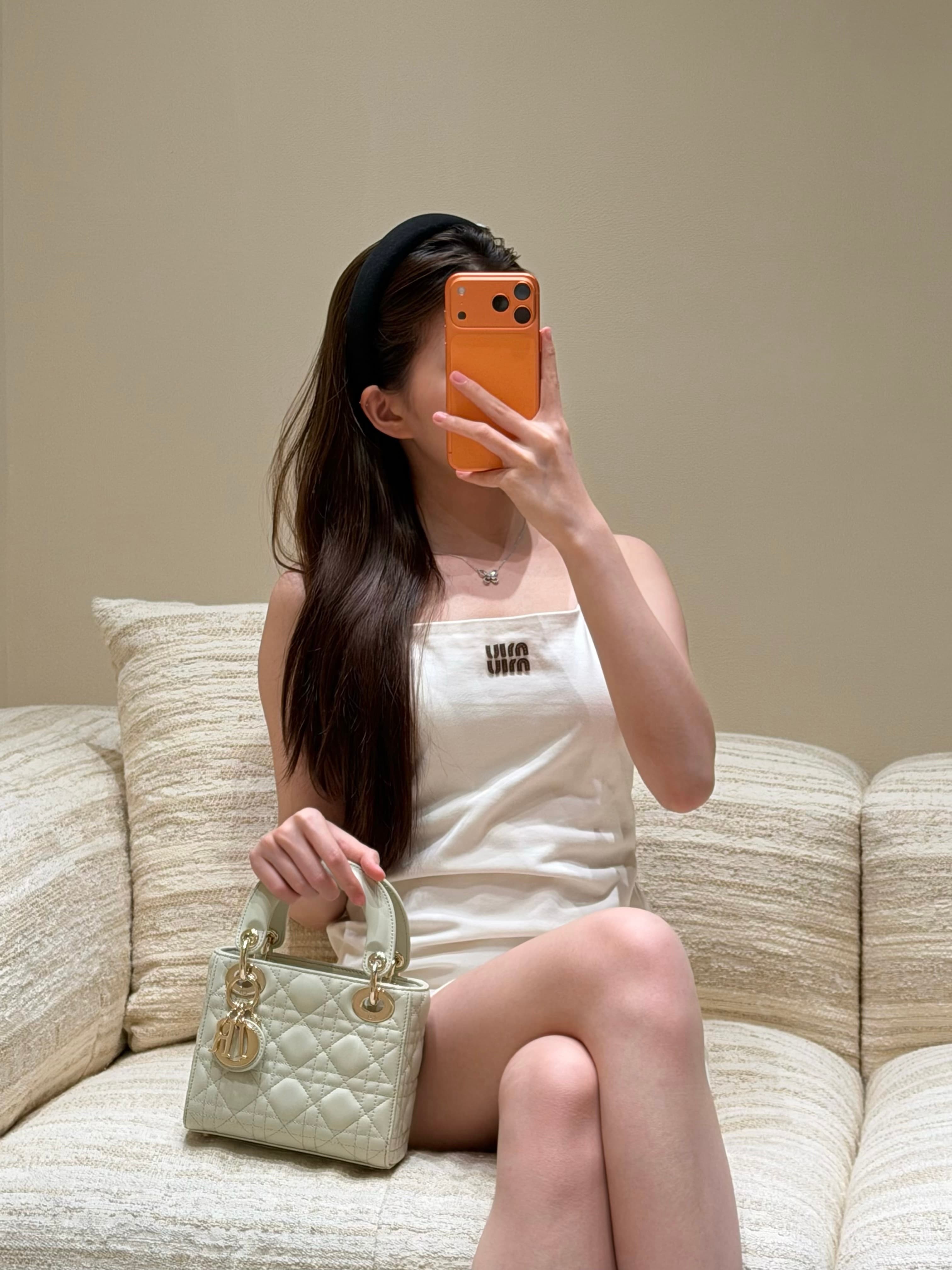 디올 레이디 디 휠 3부작 화이트