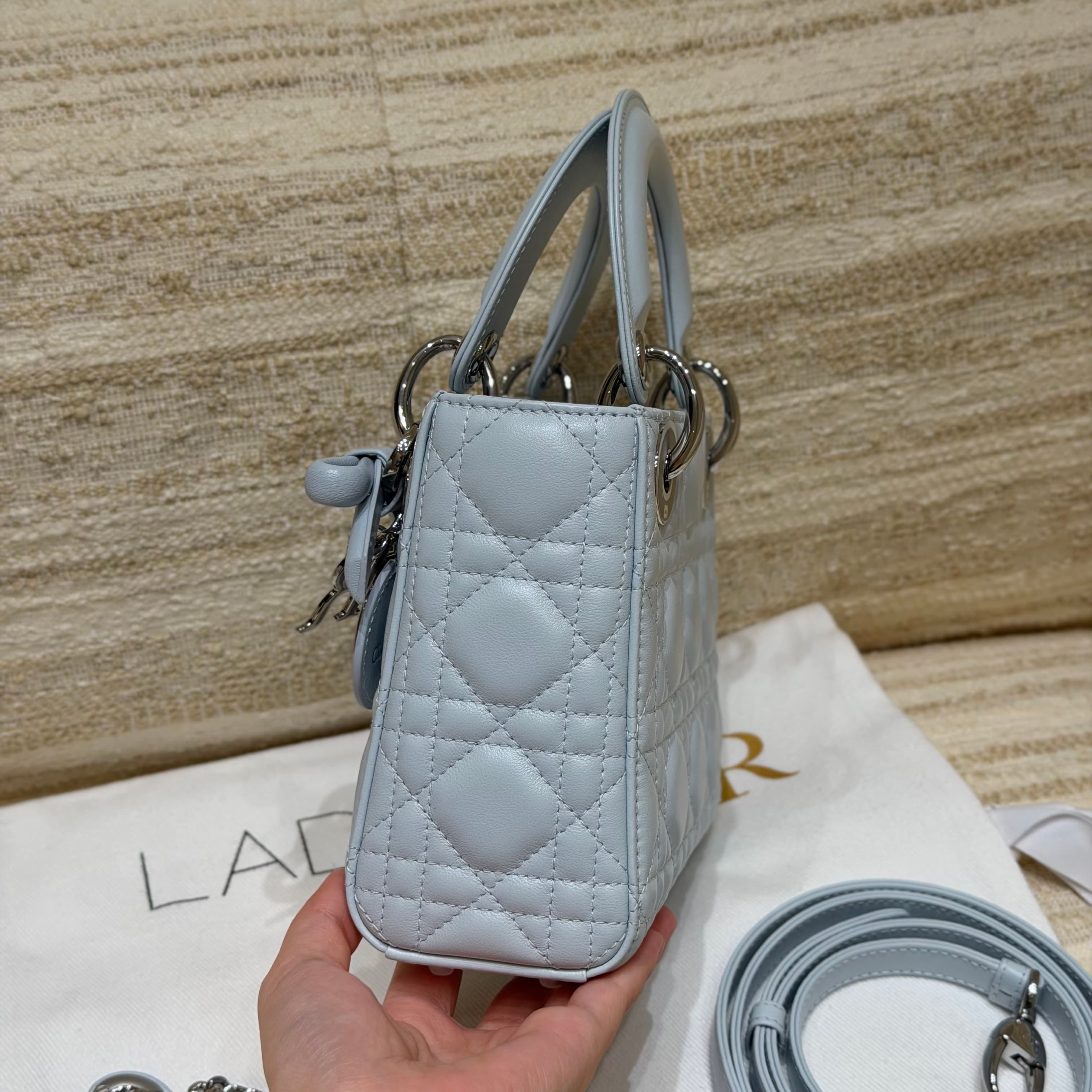 디올 레이디 다이애나 보우 시리즈 그레이