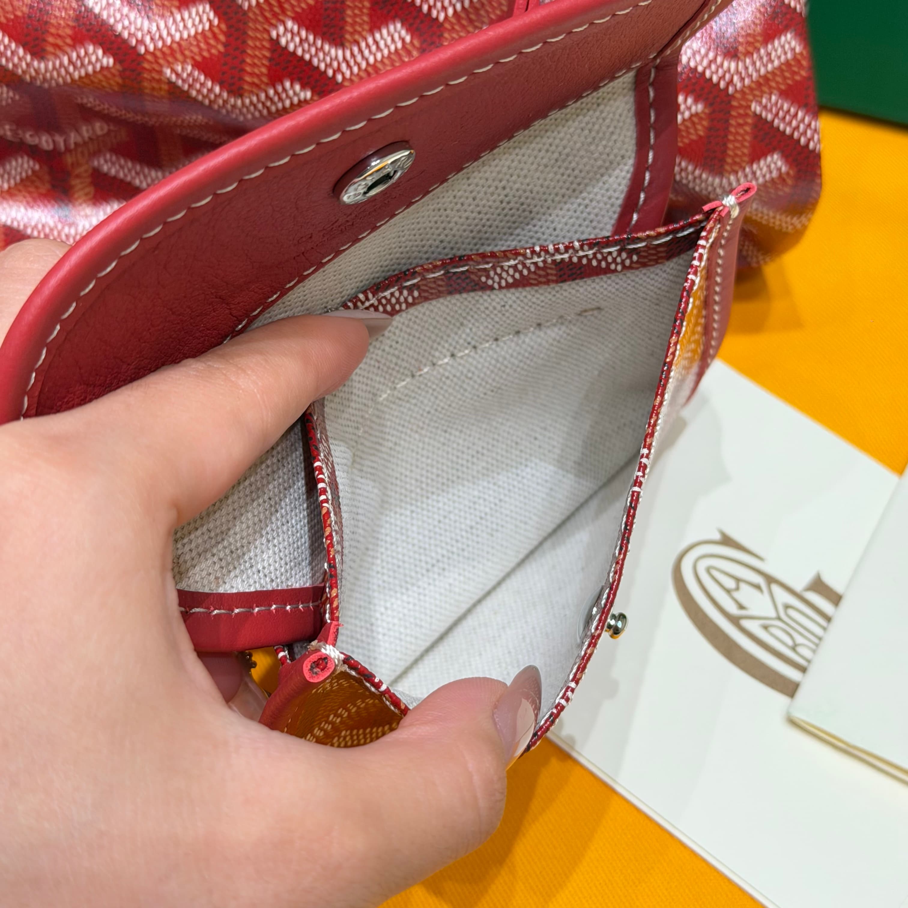 고야드 호보 언더암백 (레드브라운)