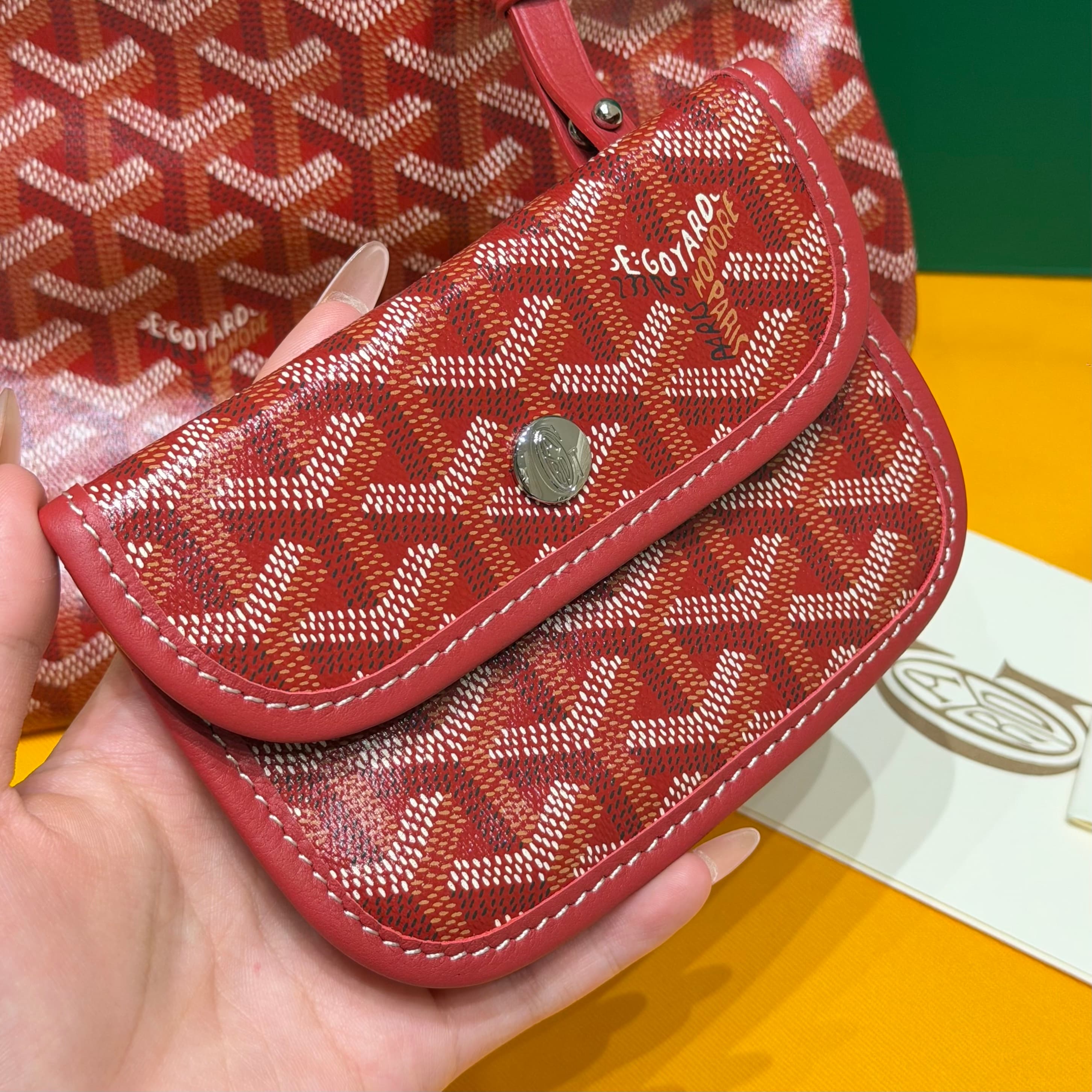 고야드 호보 언더암백 (레드브라운)