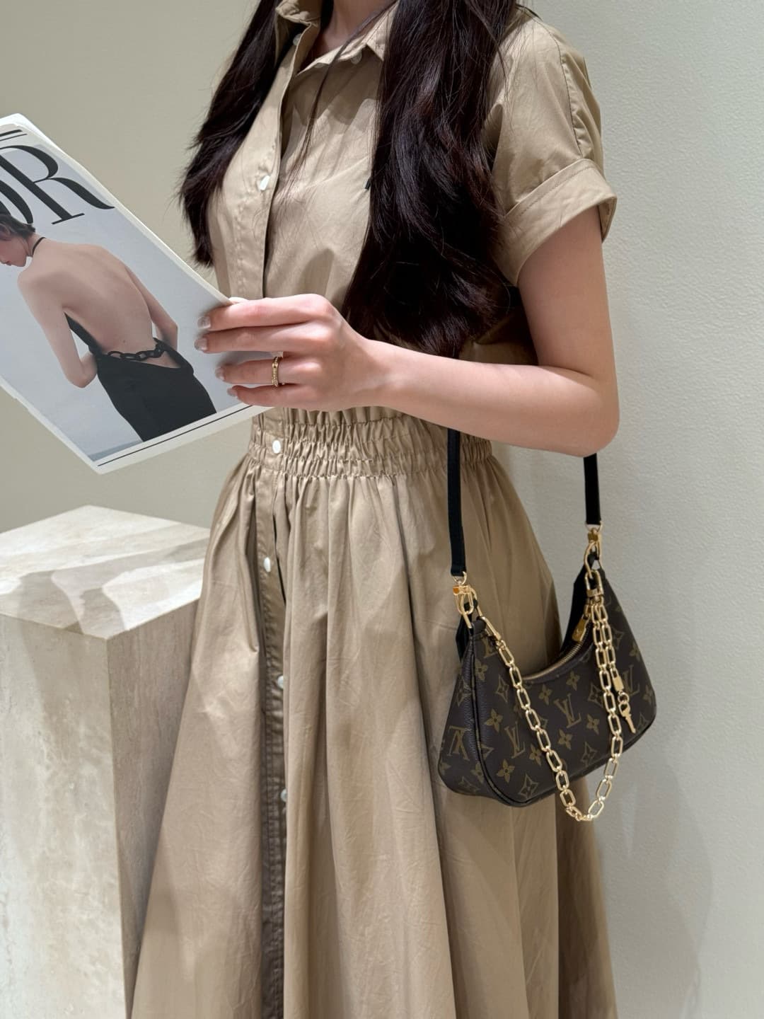 루이비통 캐치 PM (브라운)