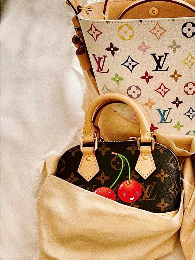 루이비통 x 무라카미 알마 나노 (브라운)