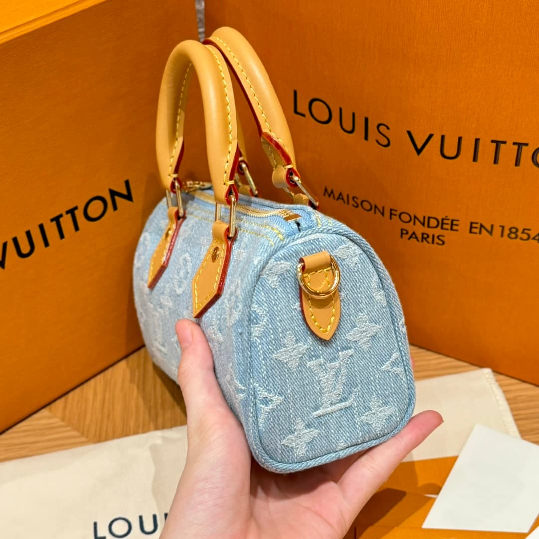 루이비통 나노 스피디 (데님)