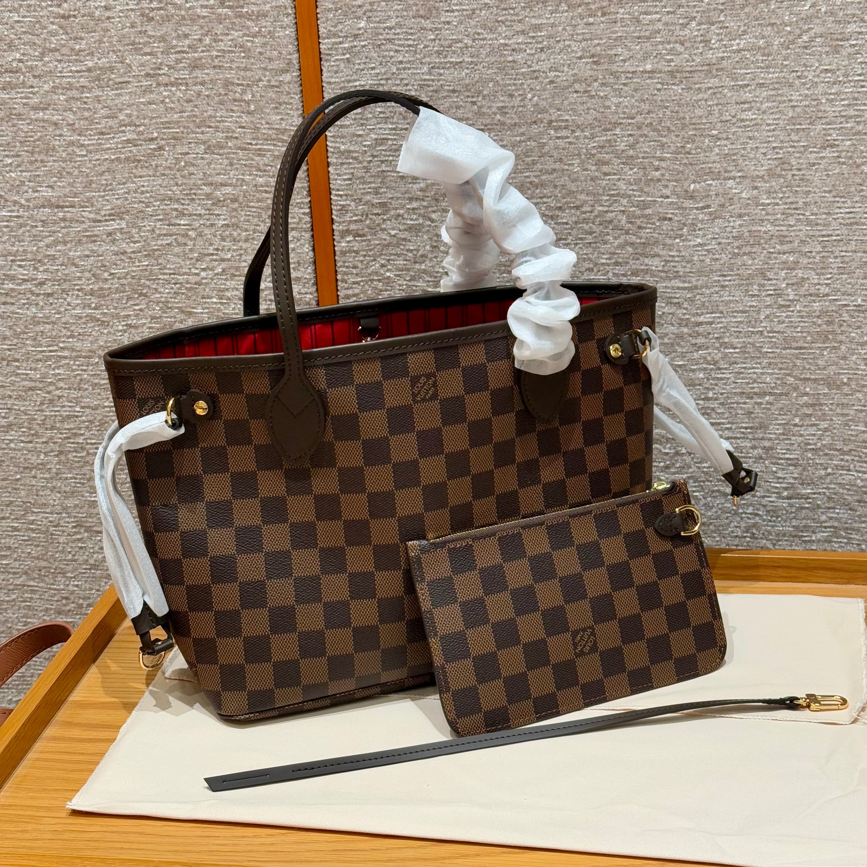 루이비통 네버풀 PM (브라운)