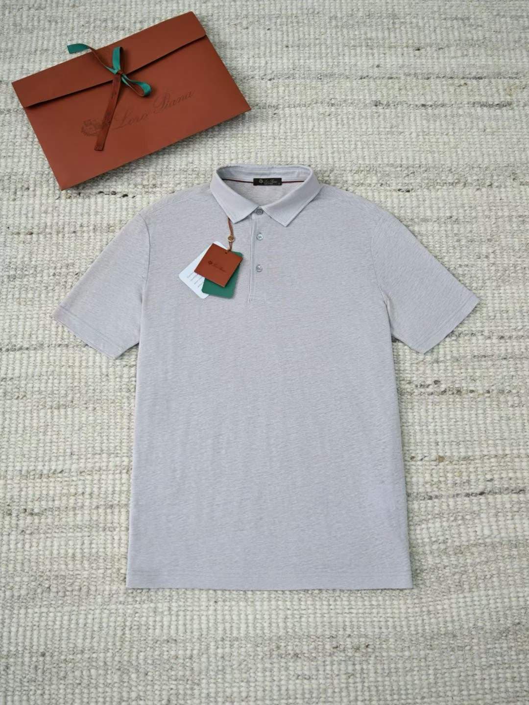 로로피아나 경량 린넨 폴로 셔츠