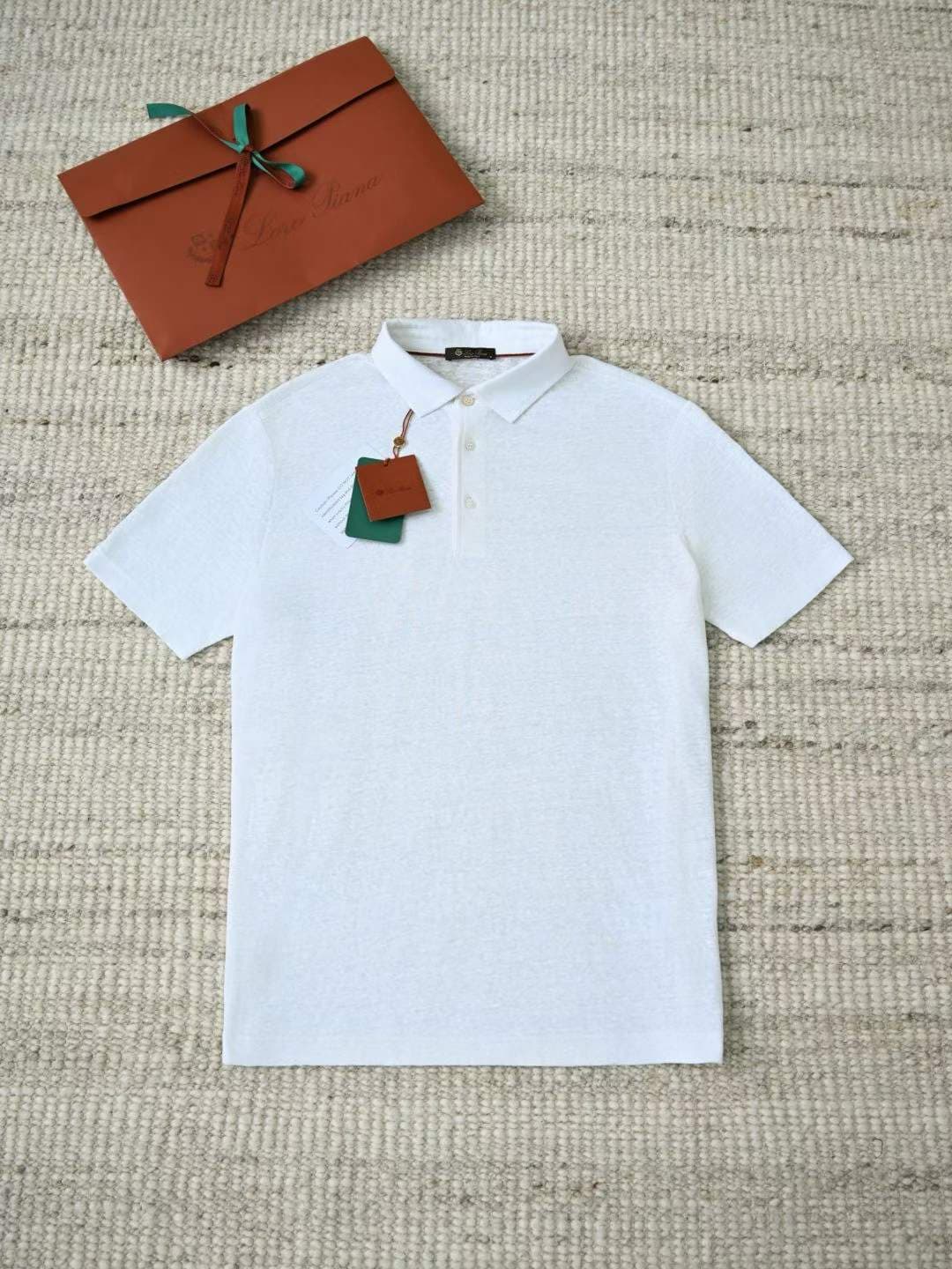 로로피아나 경량 린넨 폴로 셔츠